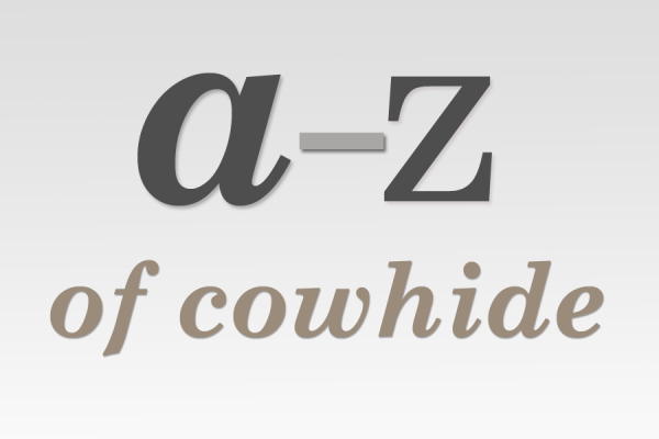 The A – Z Of All Things Cowhide!